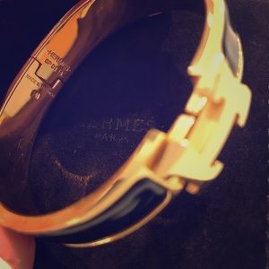 COPY - H bracelet in NOIR